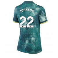 Echipament fotbal Tottenham Hotspur Brennan Johnson #22 Tricou Treilea 2024-25 pentru femei maneca scurta